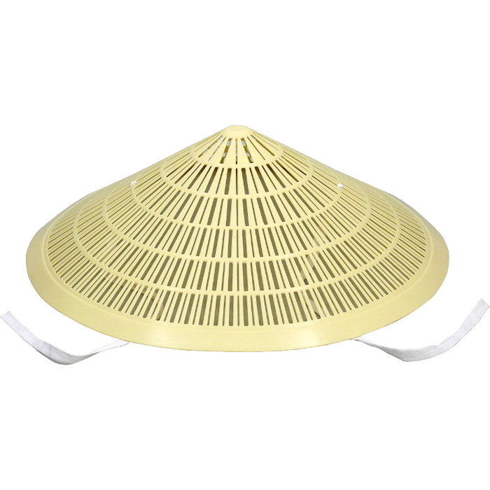 創作花笠(ひも付)ベージュ 1210