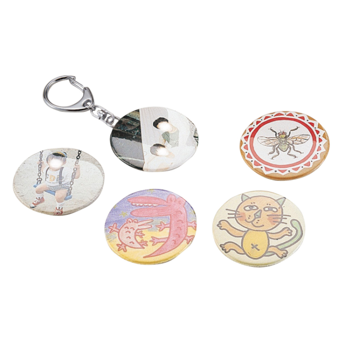 バッジ金具 ブローチセット 1306(10個)