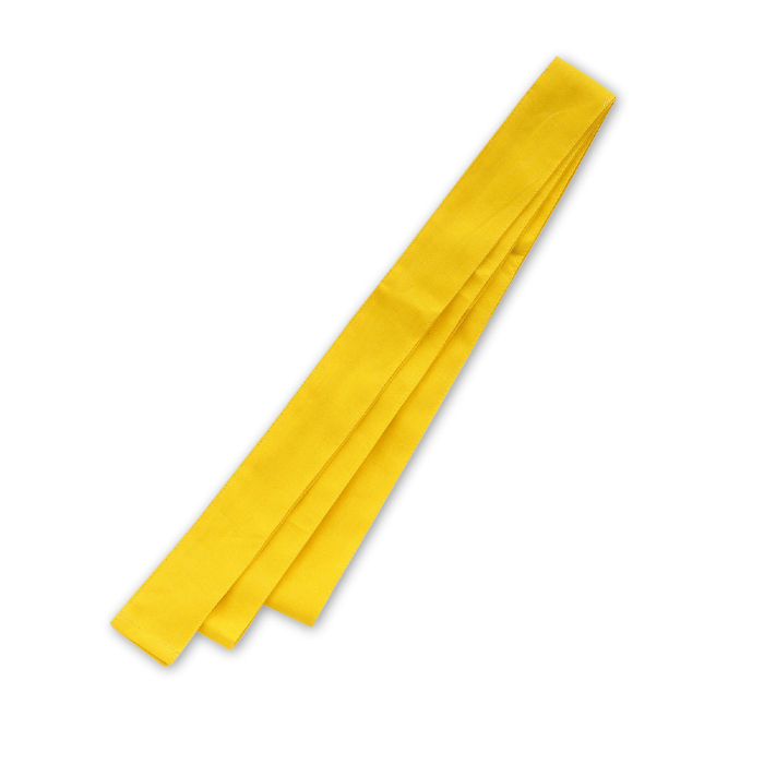 ロングはちまき 黄 1344