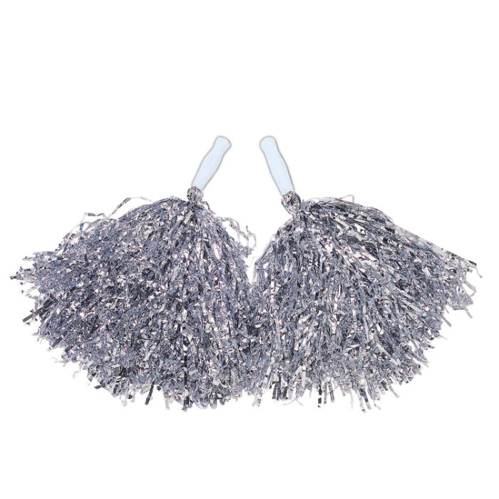 ポンポン  シルバー 1384(2個)