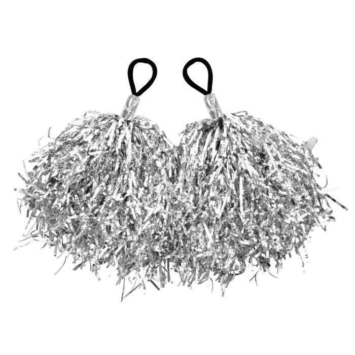 ハンドフリーポンポン シルバー 1649