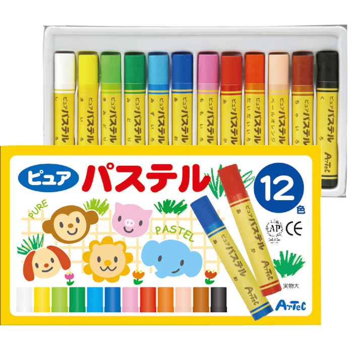 ピュアパステル 12色 2541