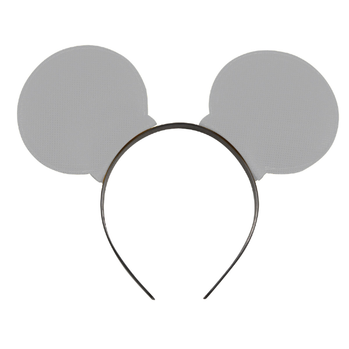 衣装ベース動物の耳 グレー 2776