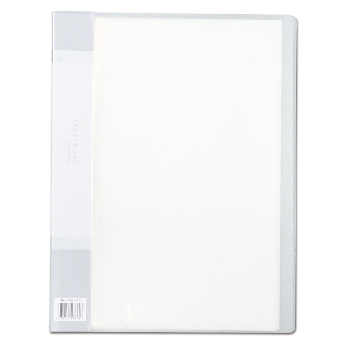 クリアブックB 厚 A420ポケット クリア 3147