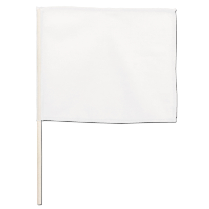 カラフルミニフラッグ 白 4196