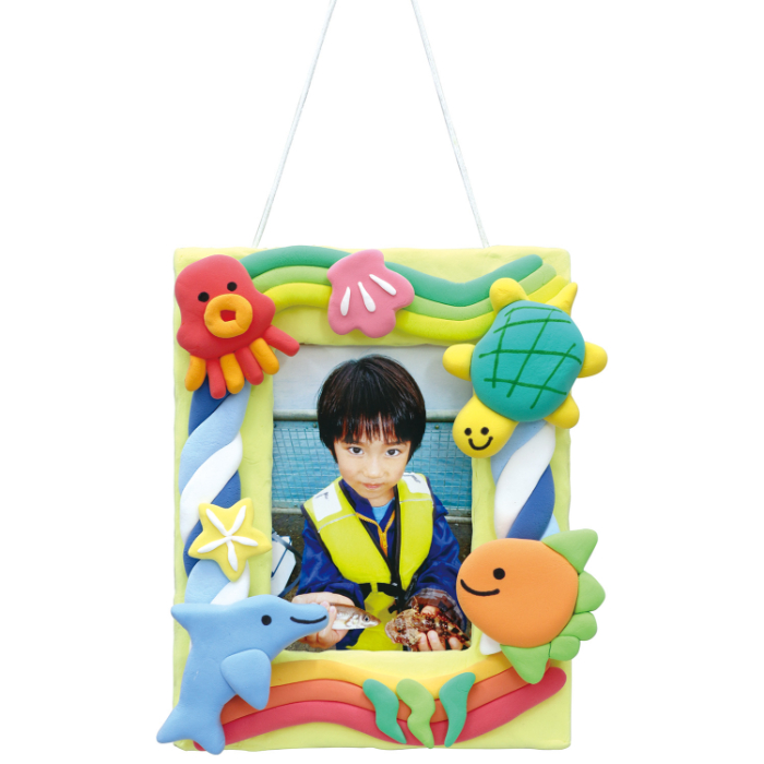 壁かけフォトフレーム ATねんどM付 5481