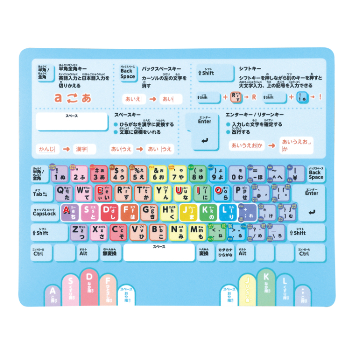 キーボード配列マウスパッド 7006