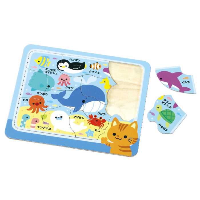 木製パズル すいぞくかん 7174