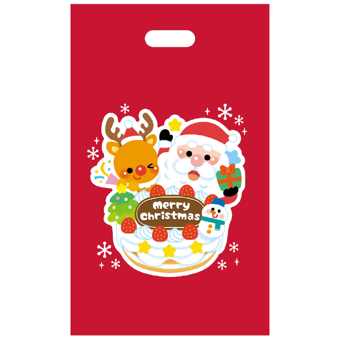 クリスマスプレゼント袋(マチ無) 9534(100枚)