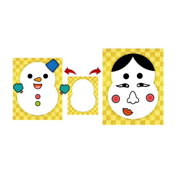 ふくわらい ゆきだるま 9540