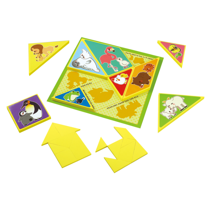 いきものおやこパズル 11873