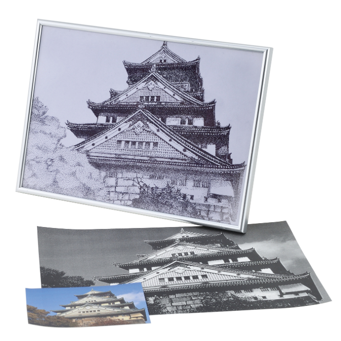 点描フレーム 13049