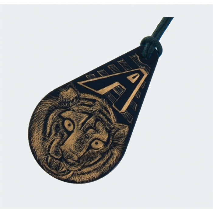 けがき工芸 アクセサリー ドロップ 黒 13259