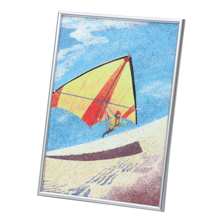 砂絵セットA4 メタリックフレーム付 13726