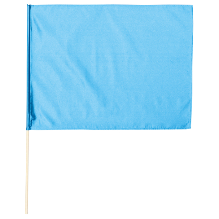 サテン特大旗 メタリックブルー φ12mm 14421