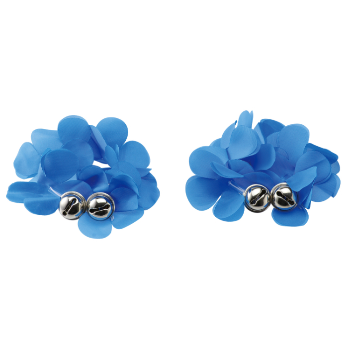 はなのうでわ 小(鈴付き) 青 14625