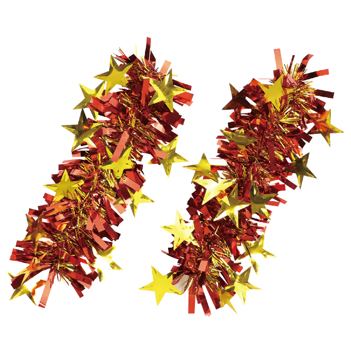 キラキラパッチンリストバンド 赤/金 14702(2個)