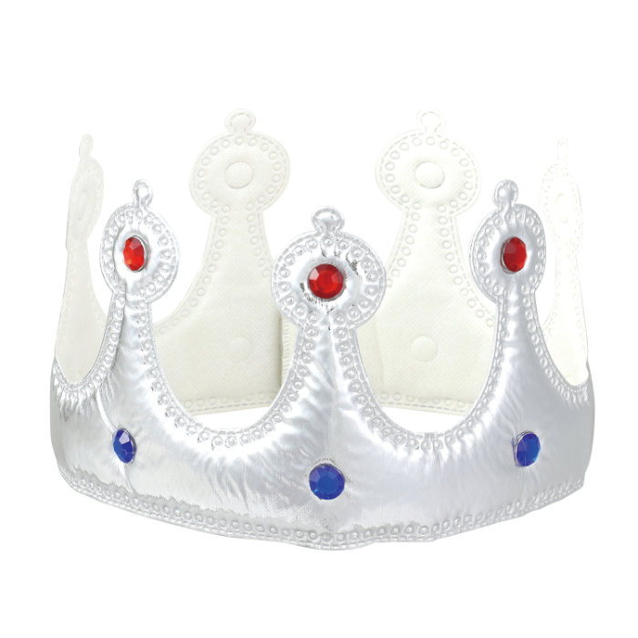 キラキラやわらかかんむりシルバー 14890