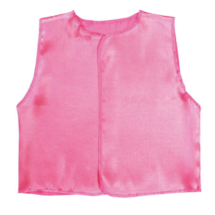 ソフトサテンベスト J 桃 14999