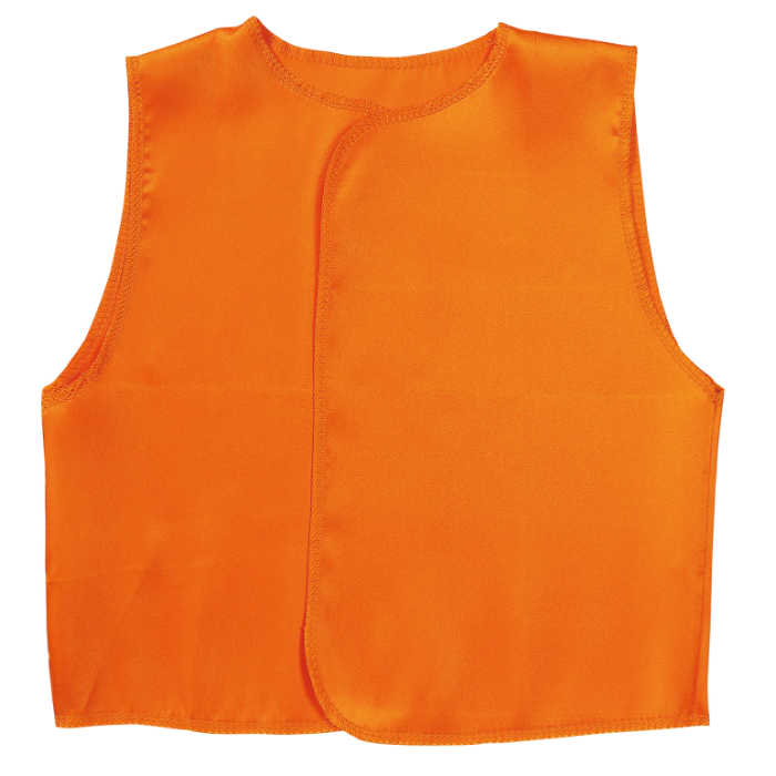ソフトサテンベスト J オレンジ 15001