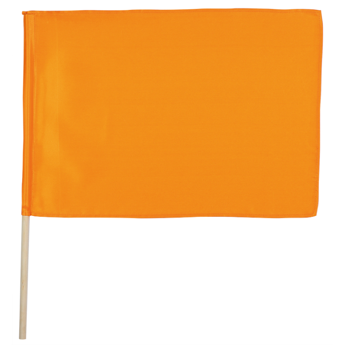サテン中旗 メタリックオレンジ φ12mm 15030