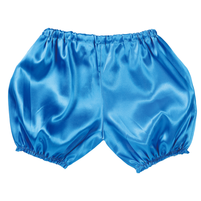 ソフトサテン かぼちゃパンツ Cサイズ 青 15051