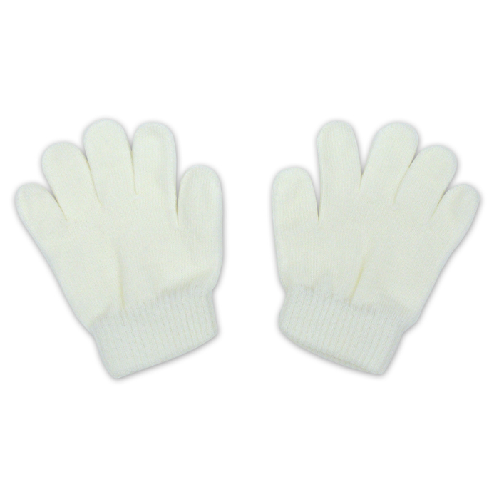 カラーのびのび手袋 白 18166(10双)