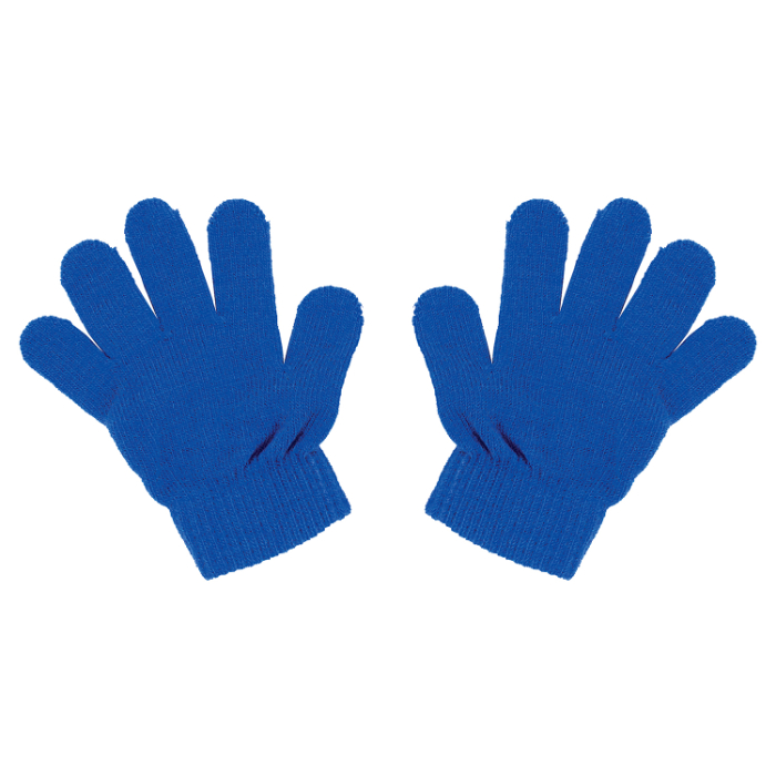 カラーのびのび手袋 コバルトブルー 18168(10双)