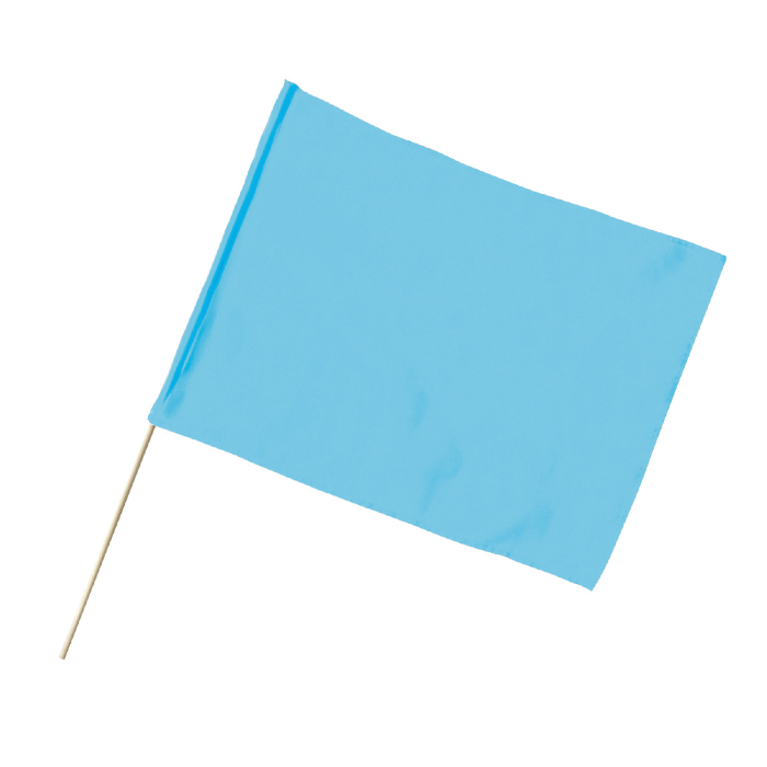 小旗 水色 18191(10本)