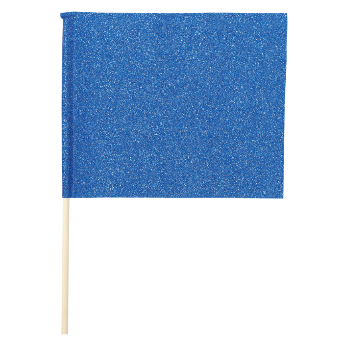 グリッターフラッグ ブルー 18224