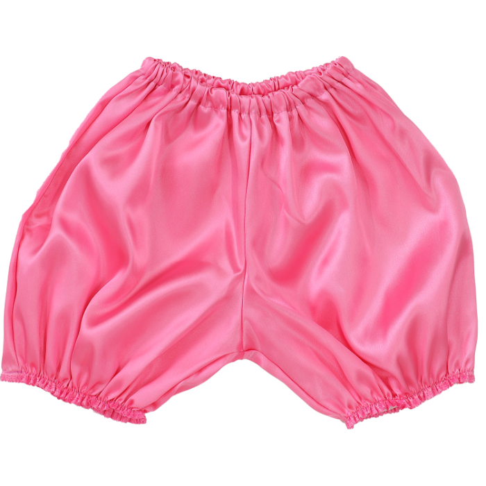 ソフトサテン かぼちゃパンツ  C 桃 18257