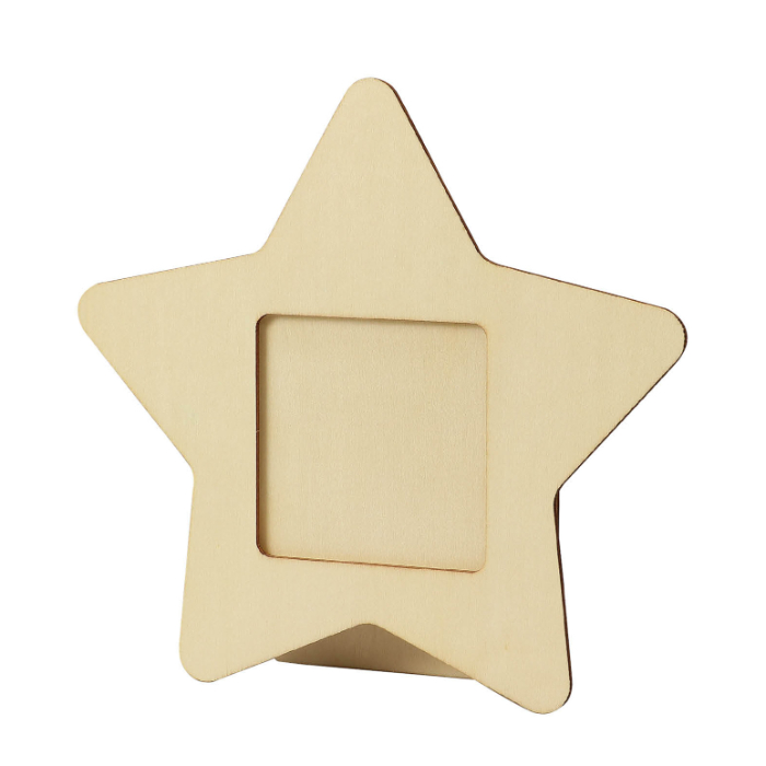 木製小物入れ 星型 21256