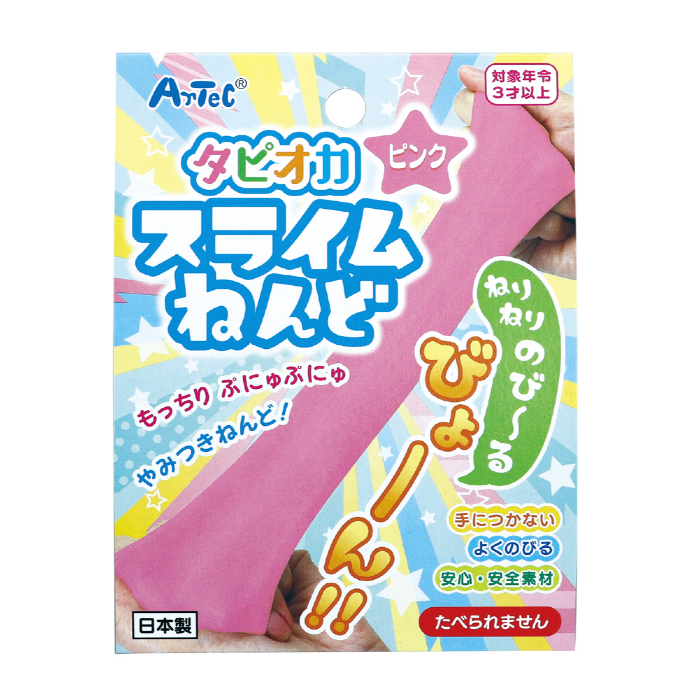 タピオカスライムねんど ピンク 23288