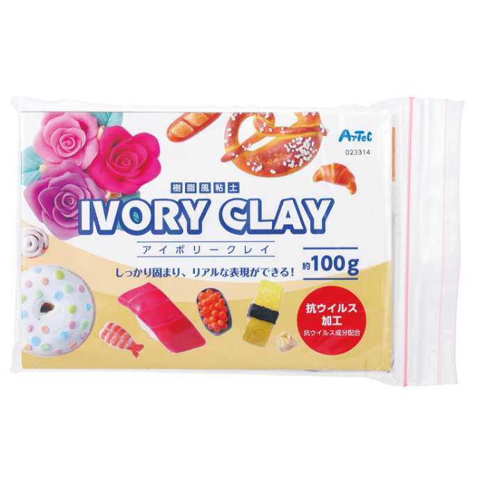 アイボリークレイ 100g 23314