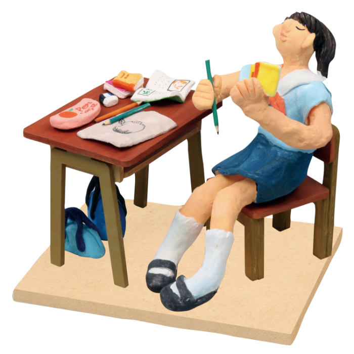 机と椅子ジオラマセット大 ATねんどL付 23857
