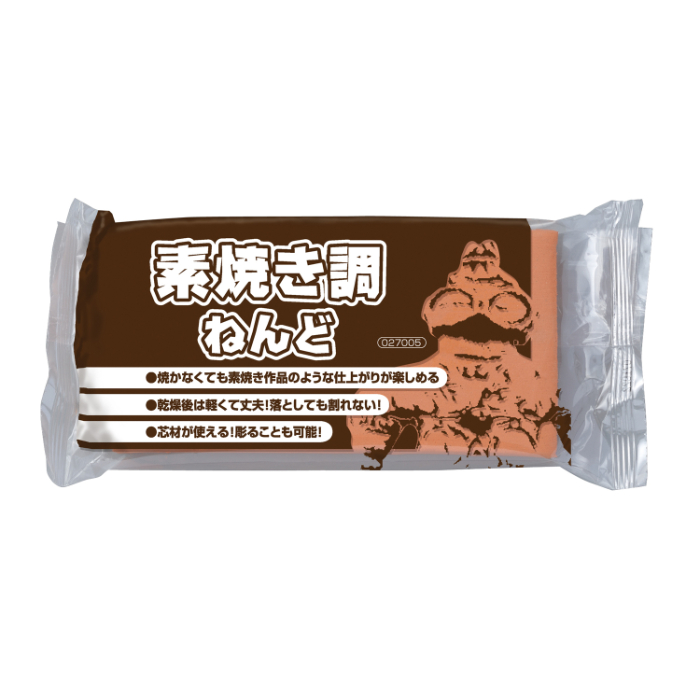 素焼調ねんど 350g(60645) 27005