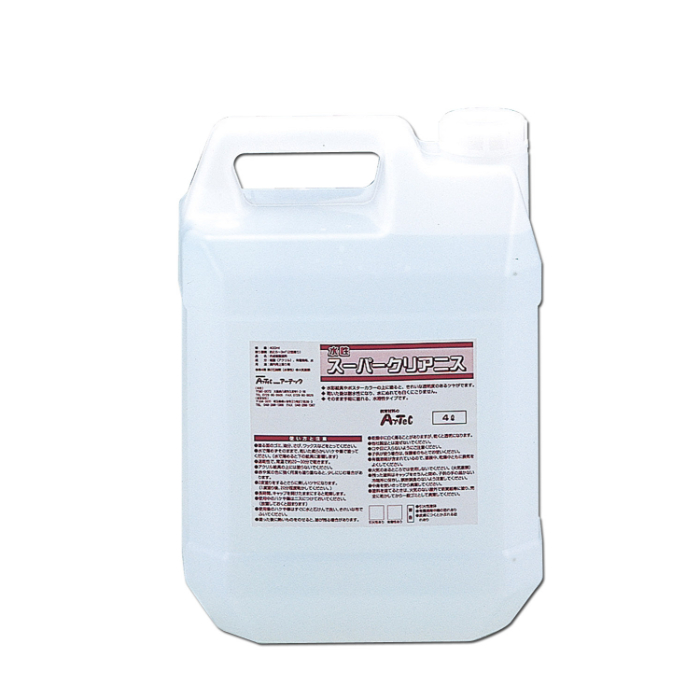 スーパークリア(4L)ー水性つやだしニス 32007 アーテック