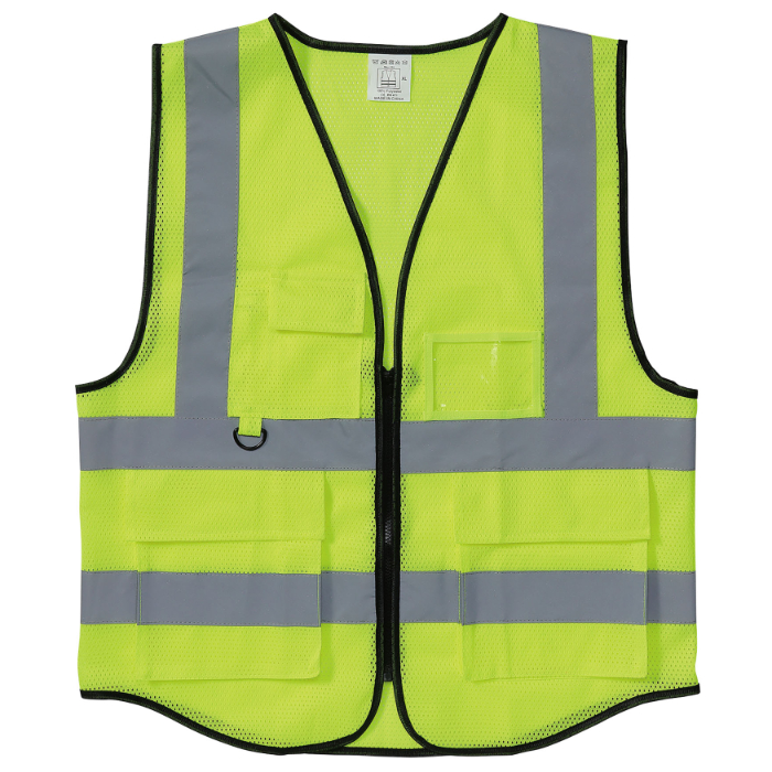 安全反射ベスト 蛍光イエロー 36502