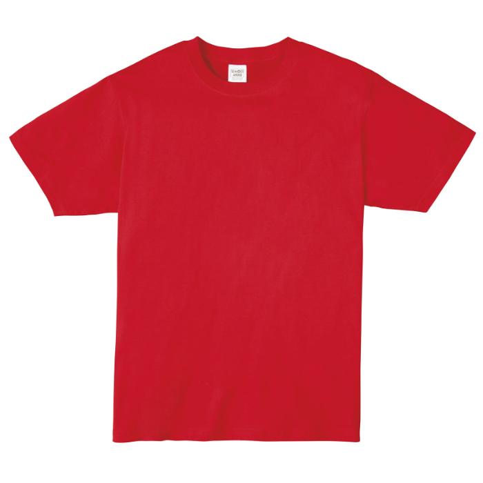 ATドライTシャツ 130cm レッド 150gポリ100% 38383