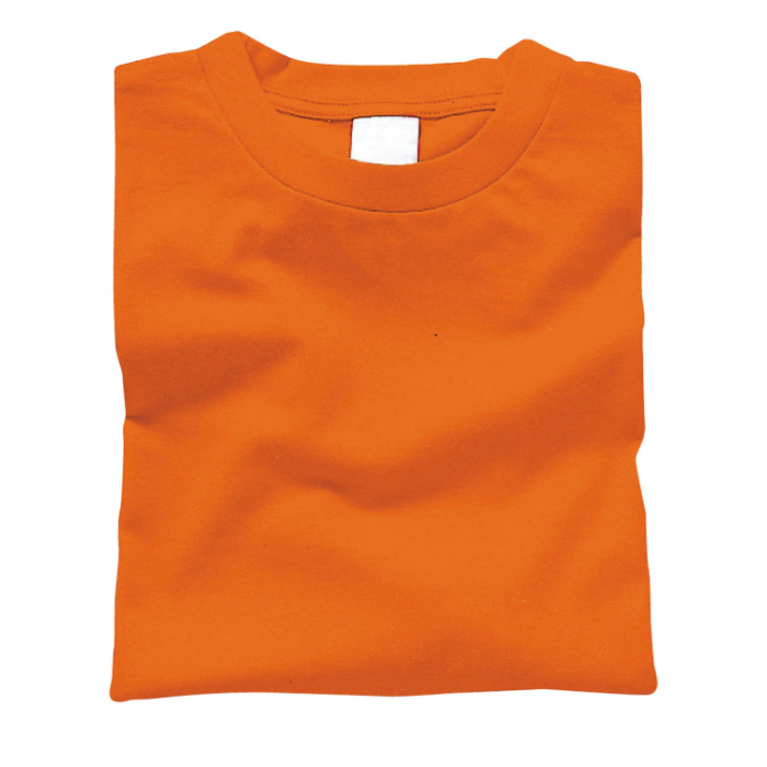 カラーTシャツ S 015 オレンジ 38705