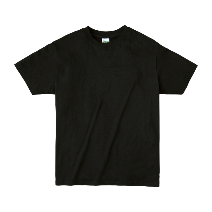 ライトウエイトTシャツ S ブラック 005 38744