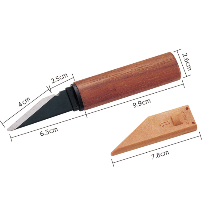 茶サヤ小刀 B・全鋼 左用 40051