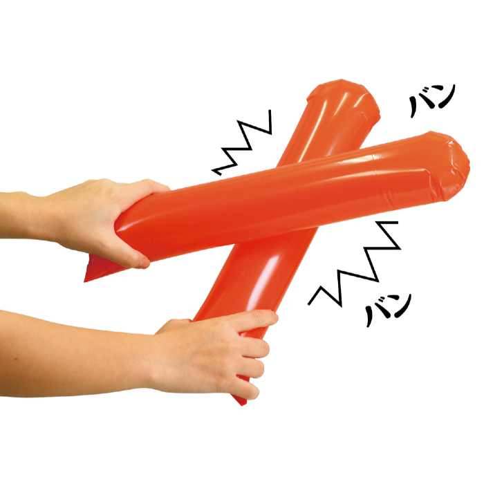 スティックバルーン レッド 45680