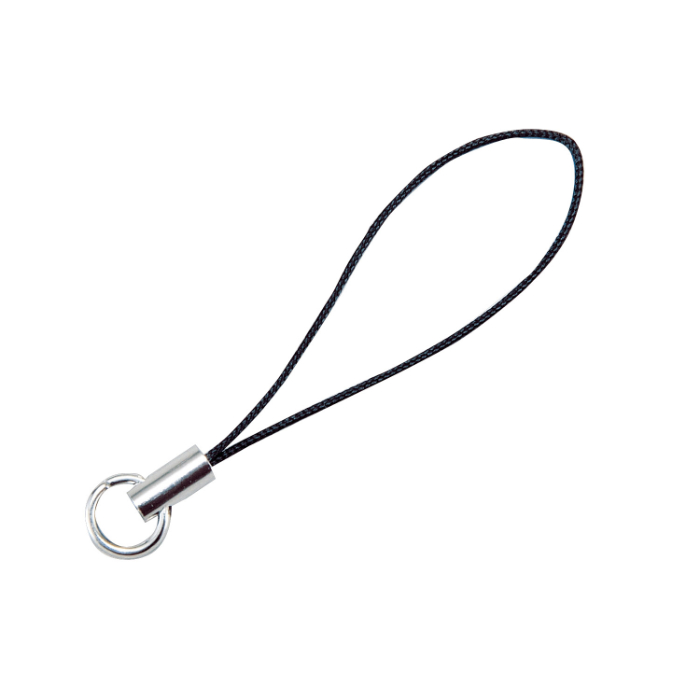 ストラップ(松葉8mm黒) 46514(10個)