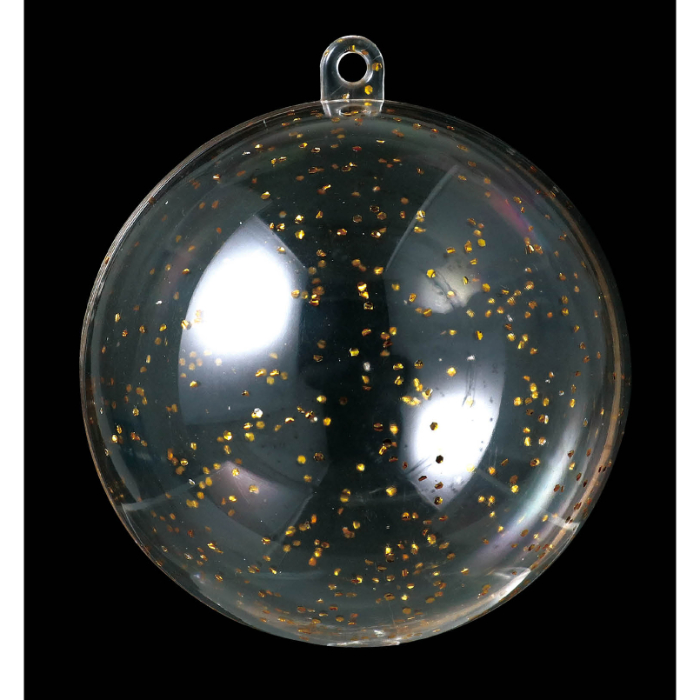 透明カプセルホルダー付 ラメ Φ70mm 46763