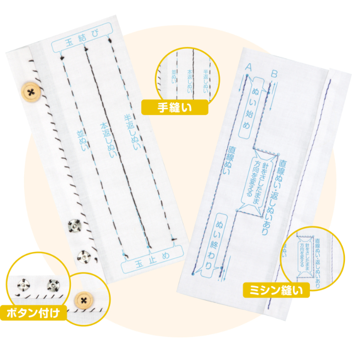 スタディ基礎縫い練習キット 50961