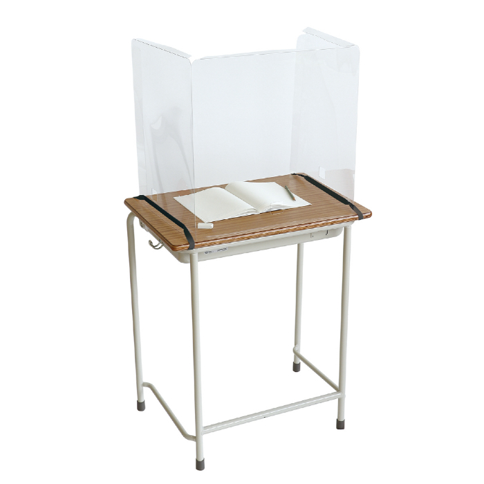 学校机飛沫防止ガード 標準サイズ 51083