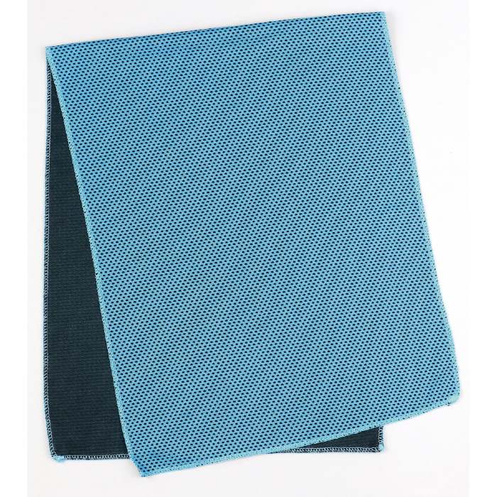 冷感タオル スカイブルー 51427