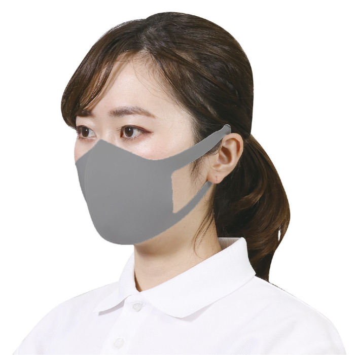 あったかマスク グレー 51495