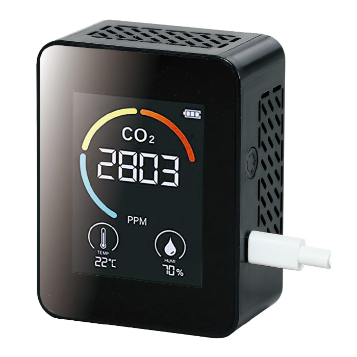 充電式二酸化炭素濃度測定器(NDIR方式) 52043